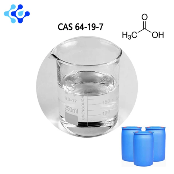 กรดอะซิติก 99.5% และกรดอะซิติกน้ำแข็ง (เป็นกลุ่ม) CAS 64-19-7 เกรดอุตสาหกรรม