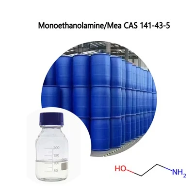 โมโนเอทานอลเอมีน 99% / 2-อะมิโนเอธานอล CAS 141-43-5 การสังเคราะห์สารอินทรีย์ระดับกลาง
